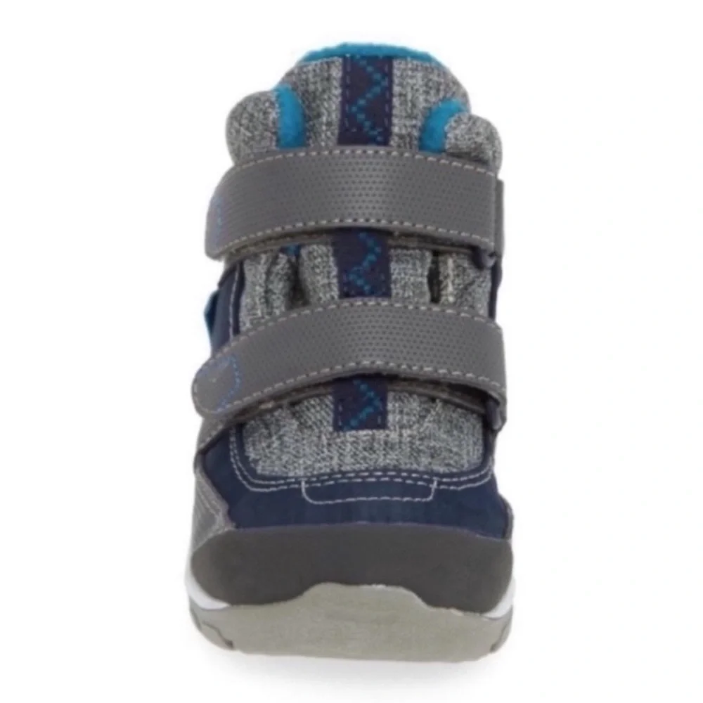 See Kai Run Atlas II Winter Waterproof Insulated Boots Navy Baby Boy Snow Shoes
